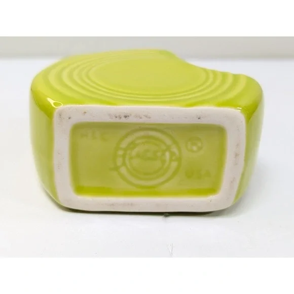 Fiesta Chartreuse Mini Disk Pitcher-Fiestaware 1997-1999 3.5 In - Picture 9 of 10